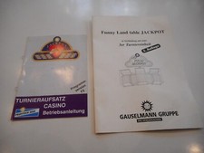 Anleitung für ADP Gauselmann Merkur Geldspieler Jackpot Turnier