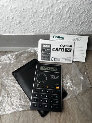 Vintage canon card 52 - canon,