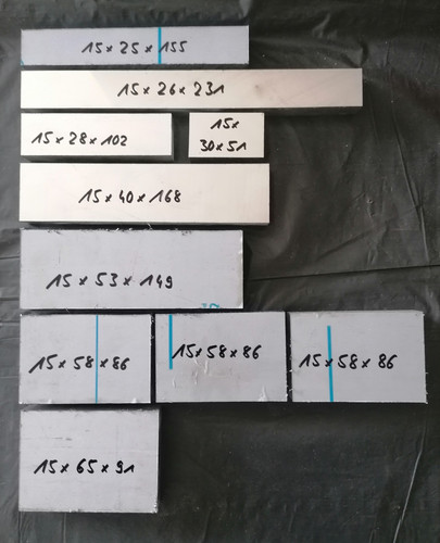 Aluminium platte blech - platte,