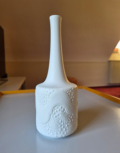 Kaiser porzellan vase weiß - porzellan,