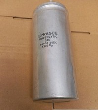 Industrie Kondensator Bipolar 66000 uF 30V  DC SPRAGUE POWERLYTIC