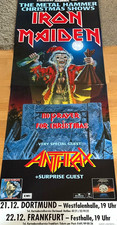 IRON MAIDEN 1991 TOUR - Konzert Plakat - Concert Poster - 168x59 cm - xx ART.2