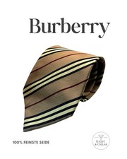 Burberry London Herren 100% Seiden Krawatte Business. Purer Luxus