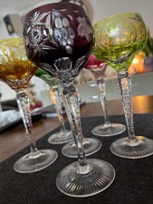 6 Römergläser „Traube“