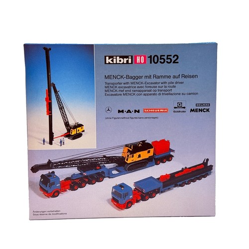 Kibri 10552 menck - kibri, bagger