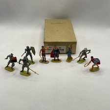 Elastolin Konvolut Prinz Eisenherz, Burgfräulein, Ritter Römer Schmied 4cm Serie