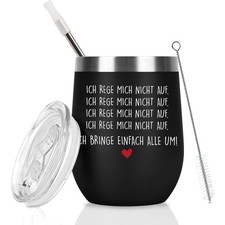 Tasse Thermobecher Edelstahl Lustig Geschenk Kaffee Camping 12oz