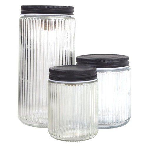 Vorratsglas 3er set - vorratsglas, 3er-set