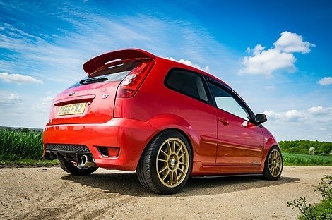 Ford fiesta st spoiler - ford,