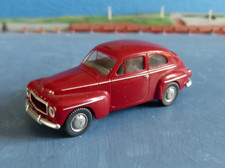 Wiking Plastik Modell 1:87 H0 Volvo PV 444 Buckelvolvo rot