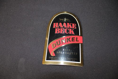 Zapfhahnschild haake beck - zapfhahnschild,