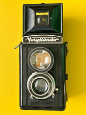 Voigtländer Brillant mit Voigtar 3,5 75mm 7,5cm.