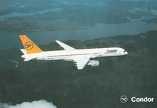 Werbekarte - Postkarte - Condor Boeing 757 - unversandt -