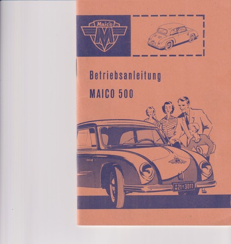 Maico 500 viersitzer - 500, /