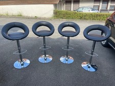 4er Set Barhocker Leder/Schwarz TecTake GmbH, Christian 