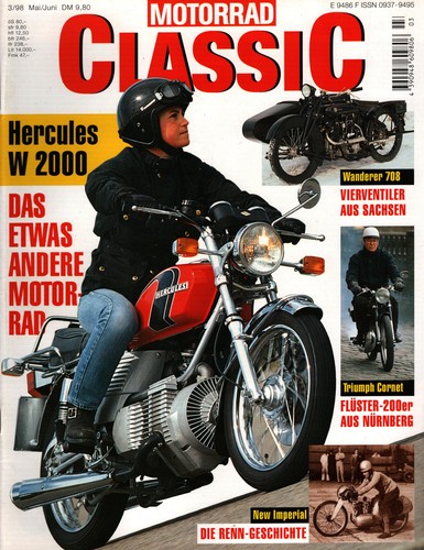 Zeitschrift motorrad classic - motorrad,