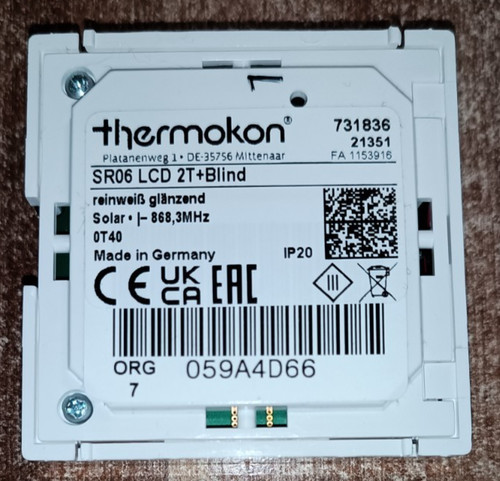Raumbediengerät sr06 lcd - raumbediengerät,sr06,