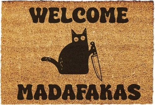 Welcome madafakas geschenk - welcome,
