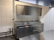 Gastro Küchen Coldline Kühltisch Prep-Station GN 1/1 2T 5S Saladette 