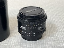 Nikon AF Nikkor 50mm f 1.8 Objektiv für Spiegelreflexkamera