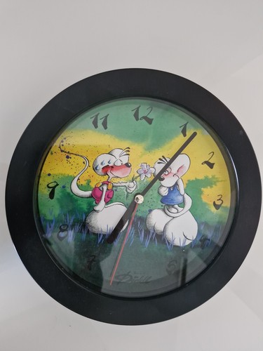 Diddl maus wanduhr retro - maus,