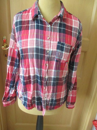 Bluse langarm bunt - langarm, kariert
