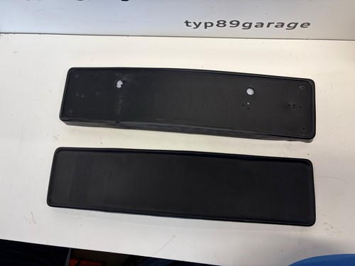 Audi d11 license plate trim - v8,