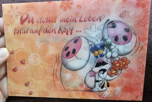 Diddl postkarten effektkarte - diddl,