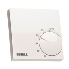 EBERLE Raumthermostat RTR-S 6121 extra flach nur 18,5 mm für Fußbodenheizung