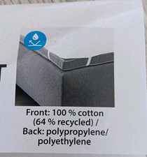 Matratzenschoner Nässeschutzauflage 80 x 200 Weiss BAUMWOLLE Bettauflage Topper