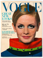 TWIGGY Veruschka ELIZABETH TAYLOR October 1967 Vogue magazine IRAN Australia BB