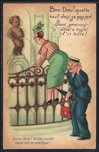 Ehepaar manneken pis die - ehepaar, pis,