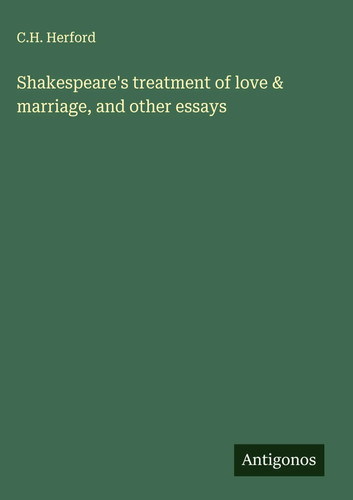 Herford shakespeare s - h.,