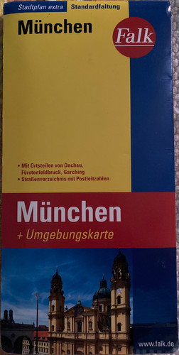 München umgebungskarte mit - münchen,