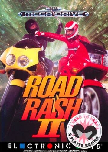 Sega mega drive spiel road - -,
