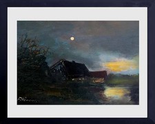 Original Ölgemälde von Fred