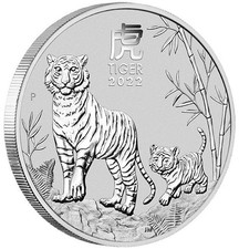 2022 - 2oz - Lunar III - Tiger