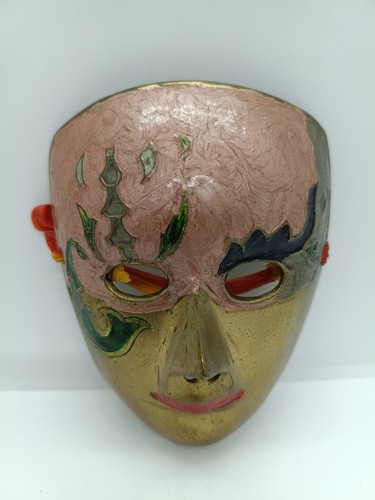 Venzianische maske messing - venzianische,