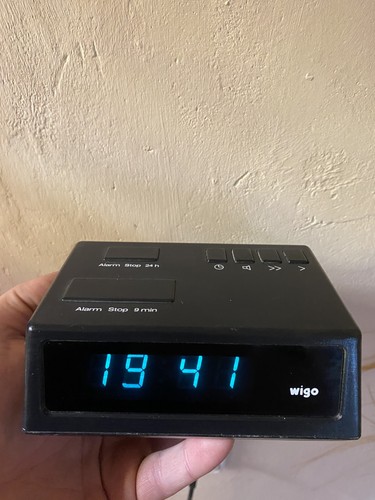 Seltene vfd digital uhr - uhr, wigo