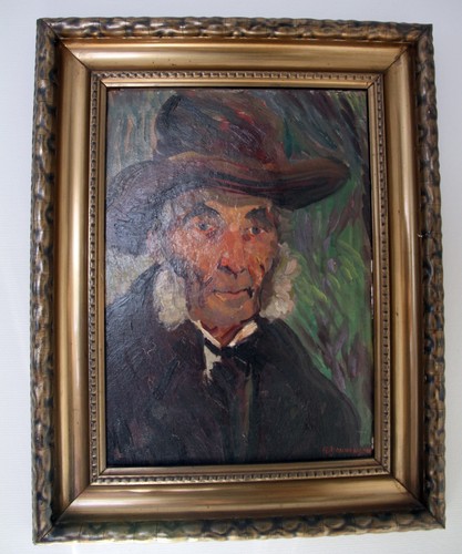 Malerin dannenberg antonie - malerin, Öl
