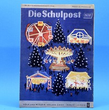 (DDR) Die Schulpost 10 1946 Zeitschrift für Junge Pioniere FDJ Schule