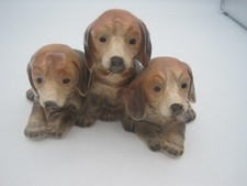 Neundorf Porzellan Hunde - ca. 50er Jahre -