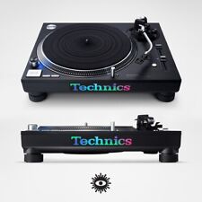 Technics - Silver Mirror Iridescent Turntable Sticker Aufkleber SL 1210 MK2 MK3 MK7