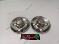 2  Alfa Romeo Radkappen, geprägtes Emblem: Giulia, GT / Bertone Spider Berlina