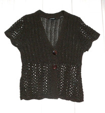 Häkelweste ärmellos Gr. 40