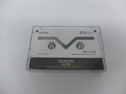 Denon 100 metal tape - denon,