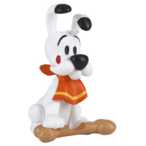 Plastoy asterix idefix eating - asterix,,