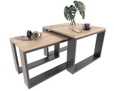 2er set couchtisch - couchtisch, loft