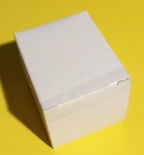 6 klein Schachteln Boxen Pappe Pappbox Box weiß 5x6x4,8cm Adventskalender Karton