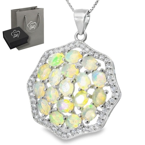 Echter feuer opal - feuer-opal, silber